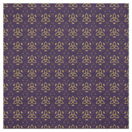 Maak Je Eigen Gouden Triquetra Maan Godin Paars Stof