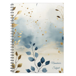 Maak Je Eigen Gouden Zomerbladeren Minimalistisch Notitieboek