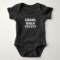 Maak je eigen grappige crawl walk baby bodysuit
