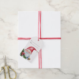 Maak je eigen grappige Kerstgnoom Cadeaulabel
