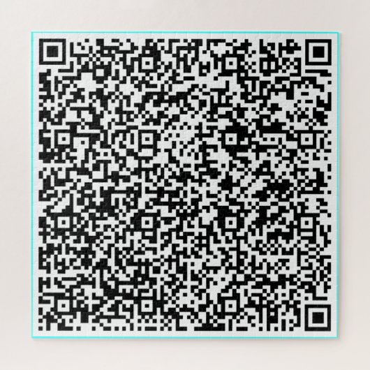 Maak Je Eigen Grappige QR-Code Puzzel Aangepaste K (Horizontaal)