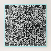 Maak Je Eigen Grappige QR-Code Puzzel Aangepaste K (Verticaal)