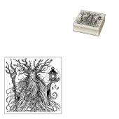 Maak je eigen Groene Man Rubberstempel (Gestempeld)