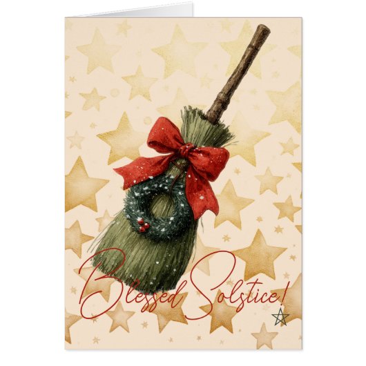 Maak Je Eigen Groene Yule Bezem Boog Krans (Voorkant)