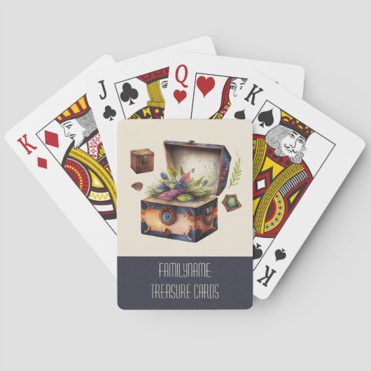 Maak Je Eigen Grootste Schat Pokerkaarten (Achterkant)