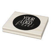 Maak je eigen grote bedrijfslogo op maat rubberstempel (Stempel)