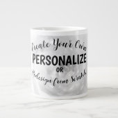 Maak je eigen grote koffiekop (Voorkant)