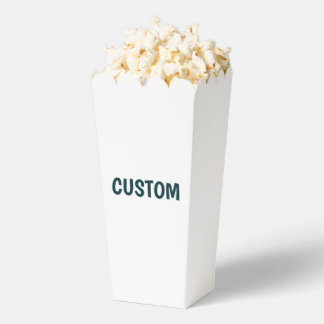 Maak Je Eigen Grote Popcorn Favor Box Bedankdoosjes