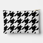 Maak Je Eigen Grote Zwarte Houndstooth Etui (Achterkant)
