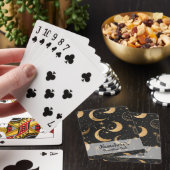 Maak Je Eigen Halve Maan Hemels Pokerkaarten (Insitu)