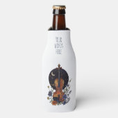 Maak je eigen halvemaanlied op viool flesjeskoeler (Fles Voorkant)