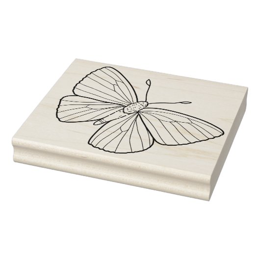 Maak Je Eigen Hand Getekende Mot Doodle Rubberstempel (Stempel)