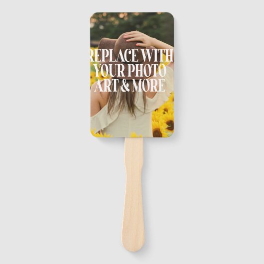 Maak je eigen hand vrij handwaaier (Voorkant)