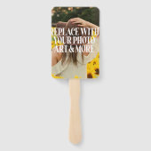 Maak je eigen hand vrij handwaaier (Achterkant)