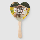 Maak je eigen hand vrij handwaaier (Achterkant)