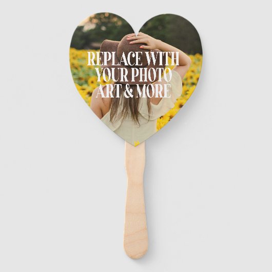 Maak je eigen hand vrij handwaaier (Voorkant)