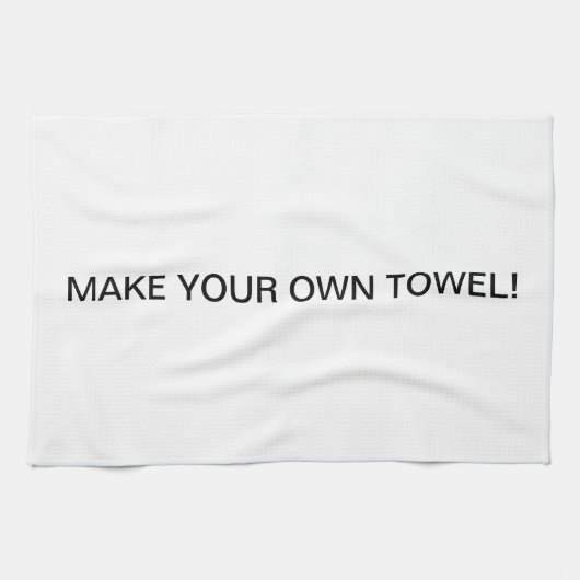 Maak je eigen handdoek (Horizontaal)