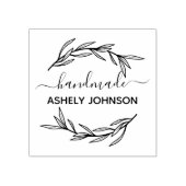 Maak Je Eigen Handgemaakte Naam Rubberstempel (Afrduk)