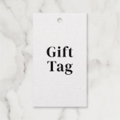 Maak je eigen - Handtekening Cadeaulabels (Achterkant)