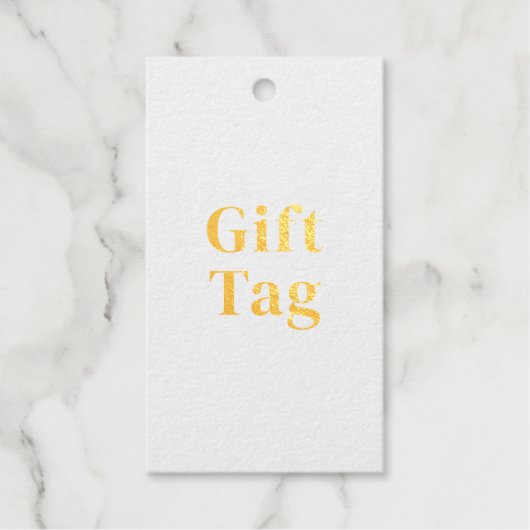 Maak je eigen - Handtekening Cadeaulabels (Voorkant)