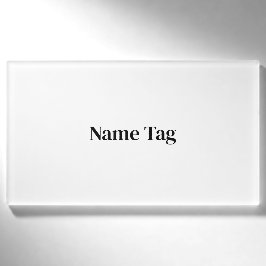 Maak je eigen - Handtekening Naambadge