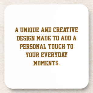 Maak Je Eigen Harde Plastic Onderzetters