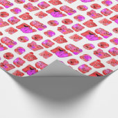 Maak je eigen hart Art Print Design Cadeaupapier (Hoek)