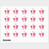 Maak je eigen hart Art Print Design Ster Sticker (Vel)