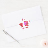 Maak je eigen hart Art Print Design Ster Sticker (Envelop)