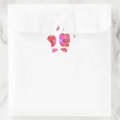Maak je eigen hart Art Print Design Ster Sticker (Tas)