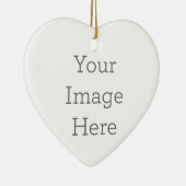 Keramisch hart ornament (Rechts)