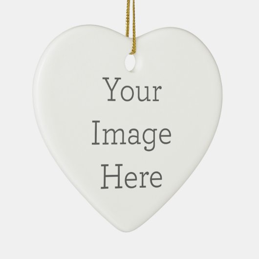 Keramisch hart ornament (Rechts)