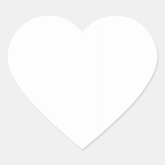 Maak je eigen hart sticker (Voorkant)