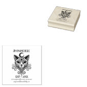 Maak Je Eigen Heilige Halvemaan Kat Rubberstempel (Gestempeld)