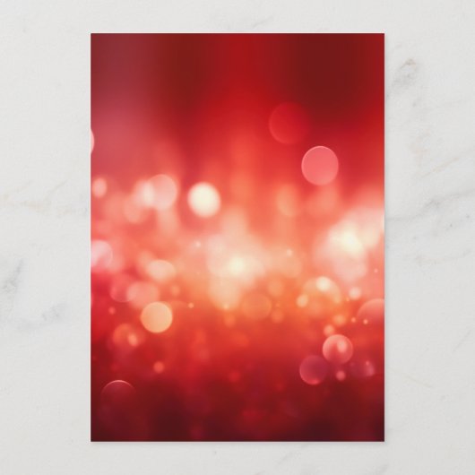 Maak je eigen heldere rode bokeh menu (Achterkant)