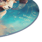 Maak Je Eigen Hemelse Aries Glas Altaar Bord Snijplank (Hoek)