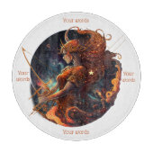 Maak Je Eigen Hemelse Boogschutter Altaar Bord Snijplank (Voorkant)