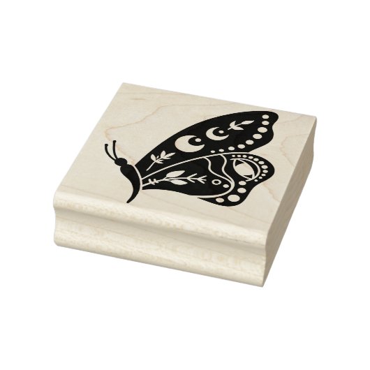 Maak Je Eigen Hemelse Boze Oog Vlinder Rubberstempel (Stempel)