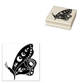 Maak Je Eigen Hemelse Boze Oog Vlinder Rubberstempel (Gestempeld)