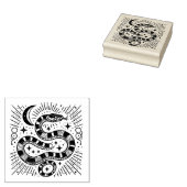 Maak Je Eigen Hemelse Halvemaan Slang Rubberstempel (Gestempeld)