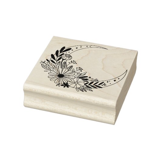 Maak Je Eigen Hemelse Halvemaanbloemen Rubberstempel (Stempel)