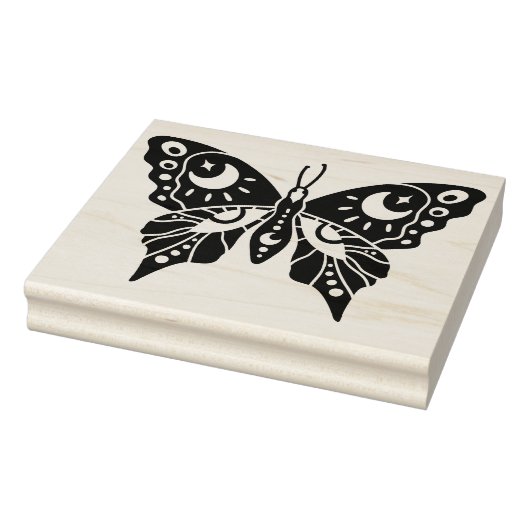 Maak Je Eigen Hemelse Halvemaanvlinder Rubberstempel (Stempel)