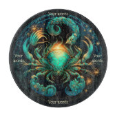Maak Je Eigen Hemelse Kanker Glas Altaar Bord Snijplank (Voorkant)