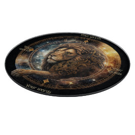 Maak Je Eigen Hemelse Leeuw Glas Altaar Bord Snijplank