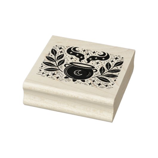 Maak Je Eigen Hemelse Magische Ketelbrouwsel Rubberstempel (Stempel)