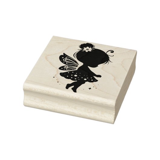 Maak Je Eigen Hemelse Meisje Vlinder Fee Rubberstempel (Stempel)