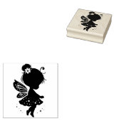 Maak Je Eigen Hemelse Meisje Vlinder Fee Rubberstempel (Gestempeld)