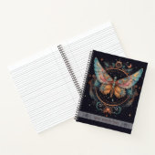 Maak Je Eigen Hemelse Steampunk Vlinder Notitieboek (Binnen)