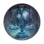 Maak Je Eigen Hemelse Weegschaal Glas Altaar Bord Snijplank (Voorkant)