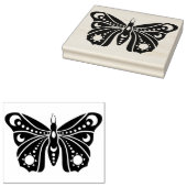 Maak Je Eigen Hemelse Zon Maan Vlinder Rubberstempel (Gestempeld)